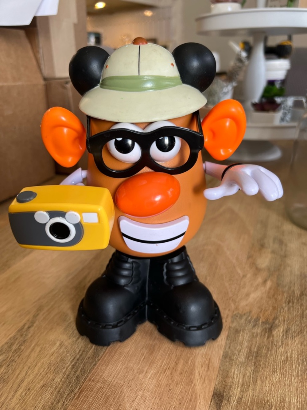 Explorer Mr. Potato Head Toy with Yellow Camera